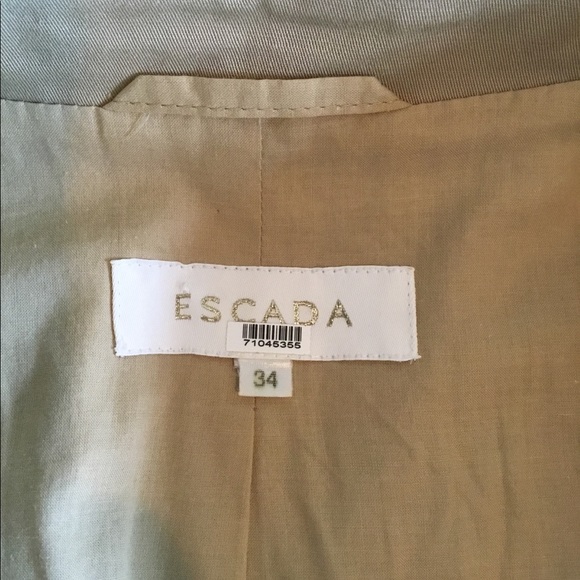 ESCADA structured button up blazer - Picture 6 of 8